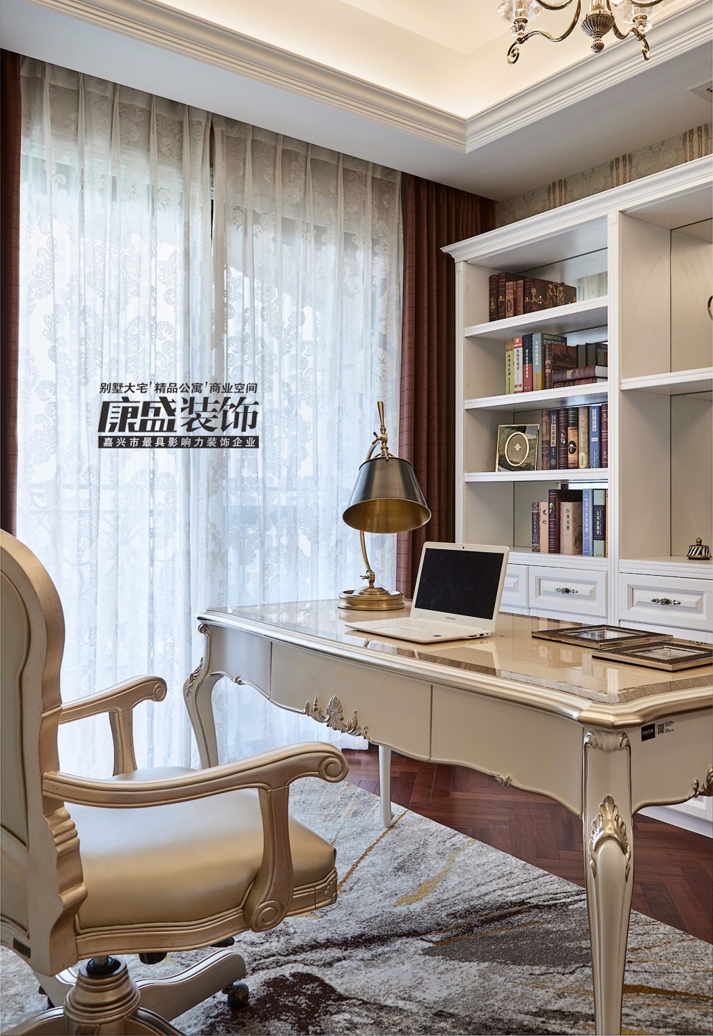 240㎡嘉兴宝石公馆  嘉兴康盛装饰-23