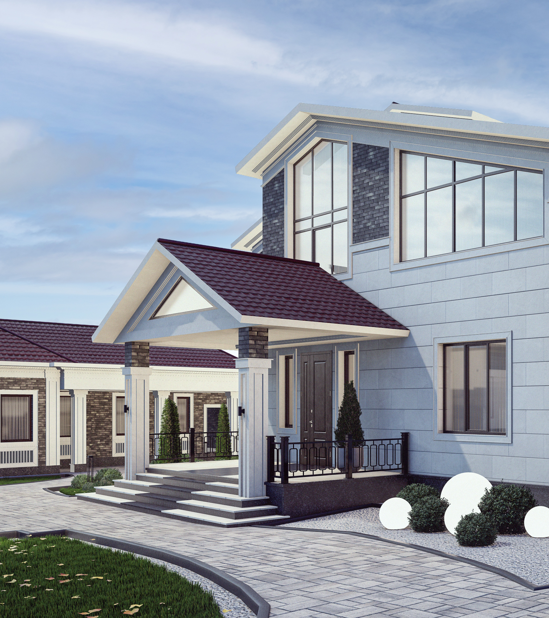 Фасад мансардный-2