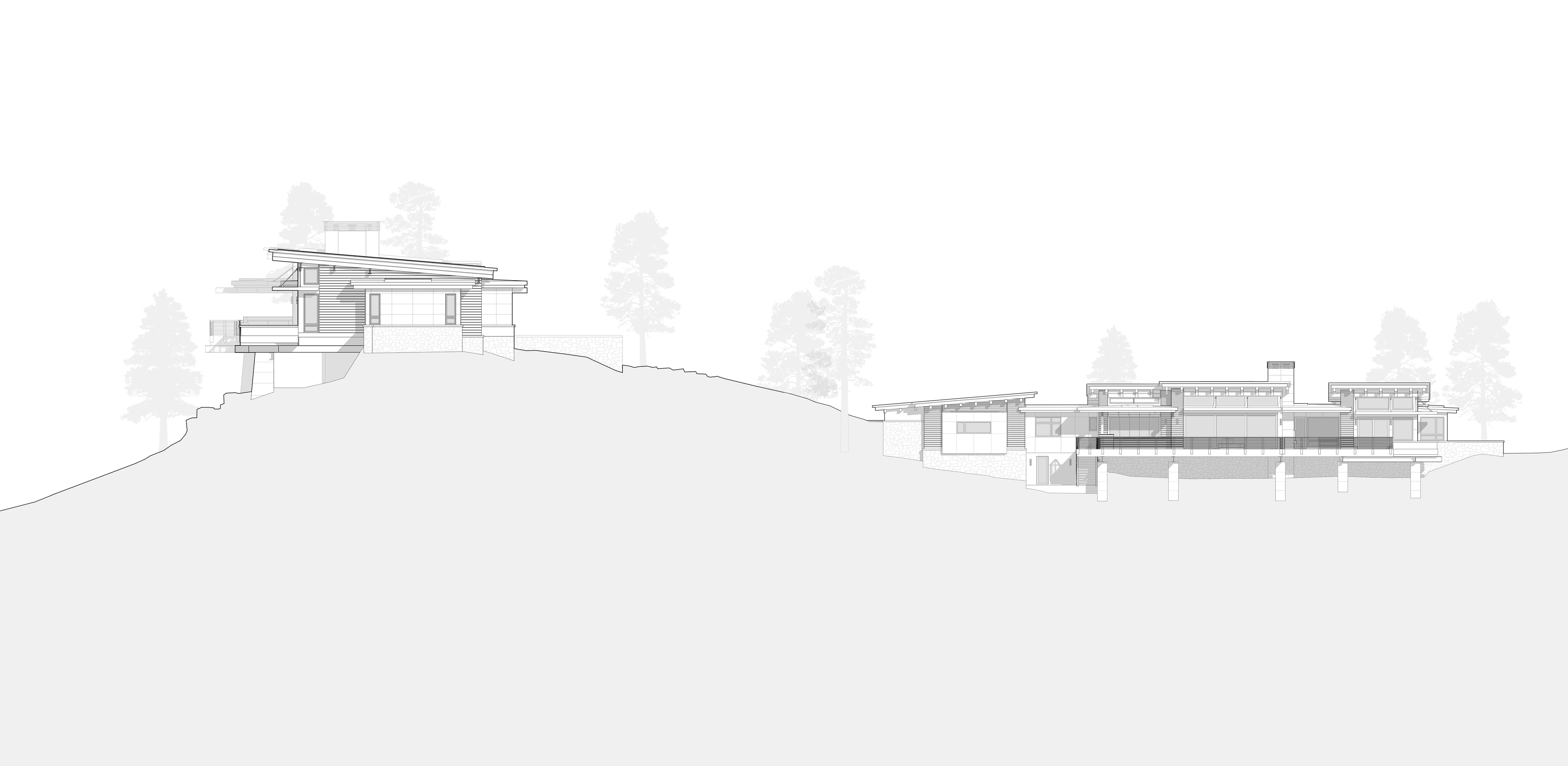 朗斯峰静修处丨Kelly and Stone Architects-19