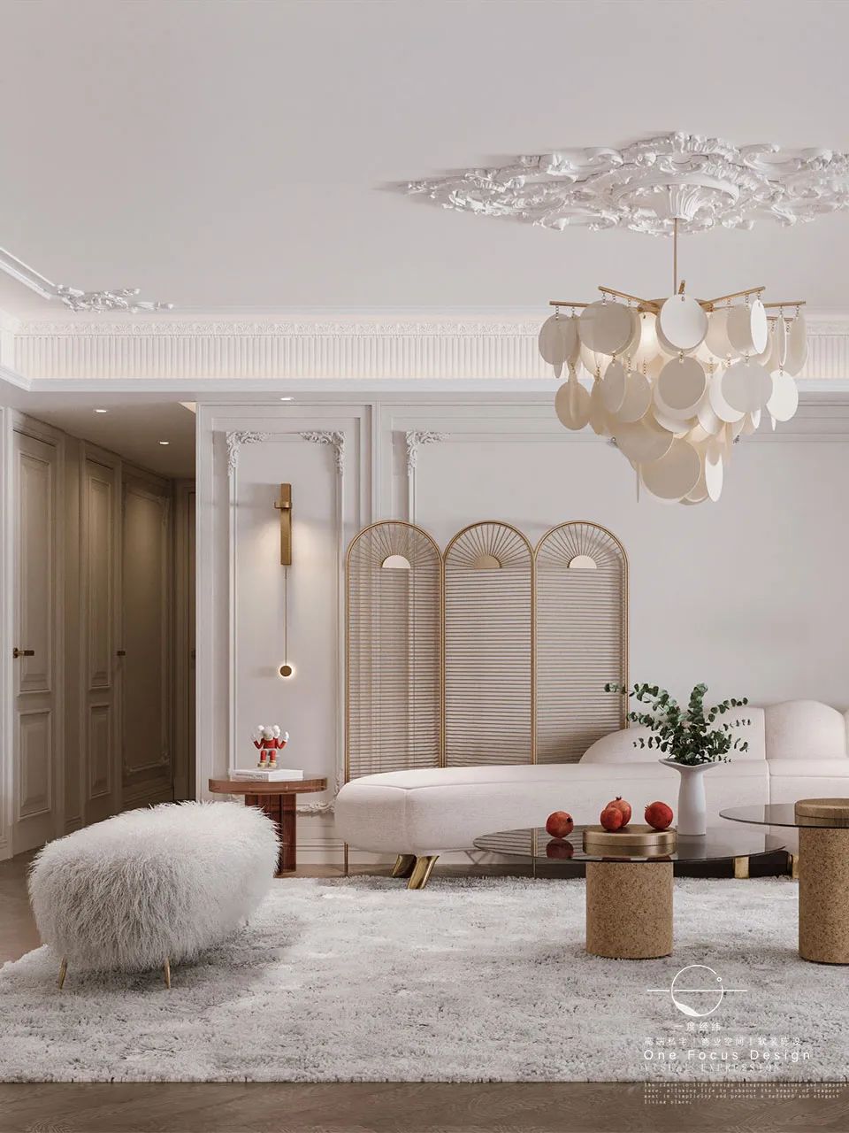 深圳雅岚府邸 · 法式轻奢浪漫温馨家居设计丨中国深圳丨专注深圳高端私宅设计团队-16