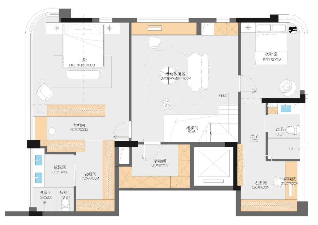重庆龙湖舜山府 238㎡极简风温润时光丨中国重庆丨KD 室内设计事务所-32