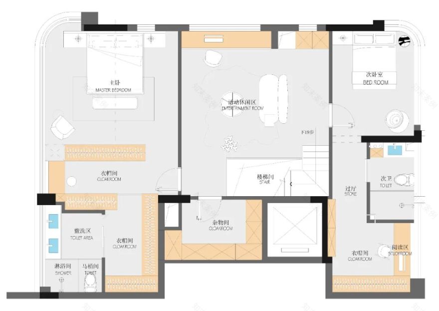重庆龙湖舜山府 238㎡极简风温润时光丨中国重庆丨KD 室内设计事务所-32