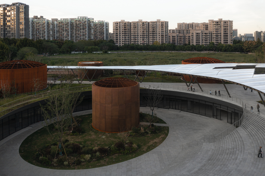 杭州小河公园丨中国杭州丨隈研吾建筑都市设计事务所-28