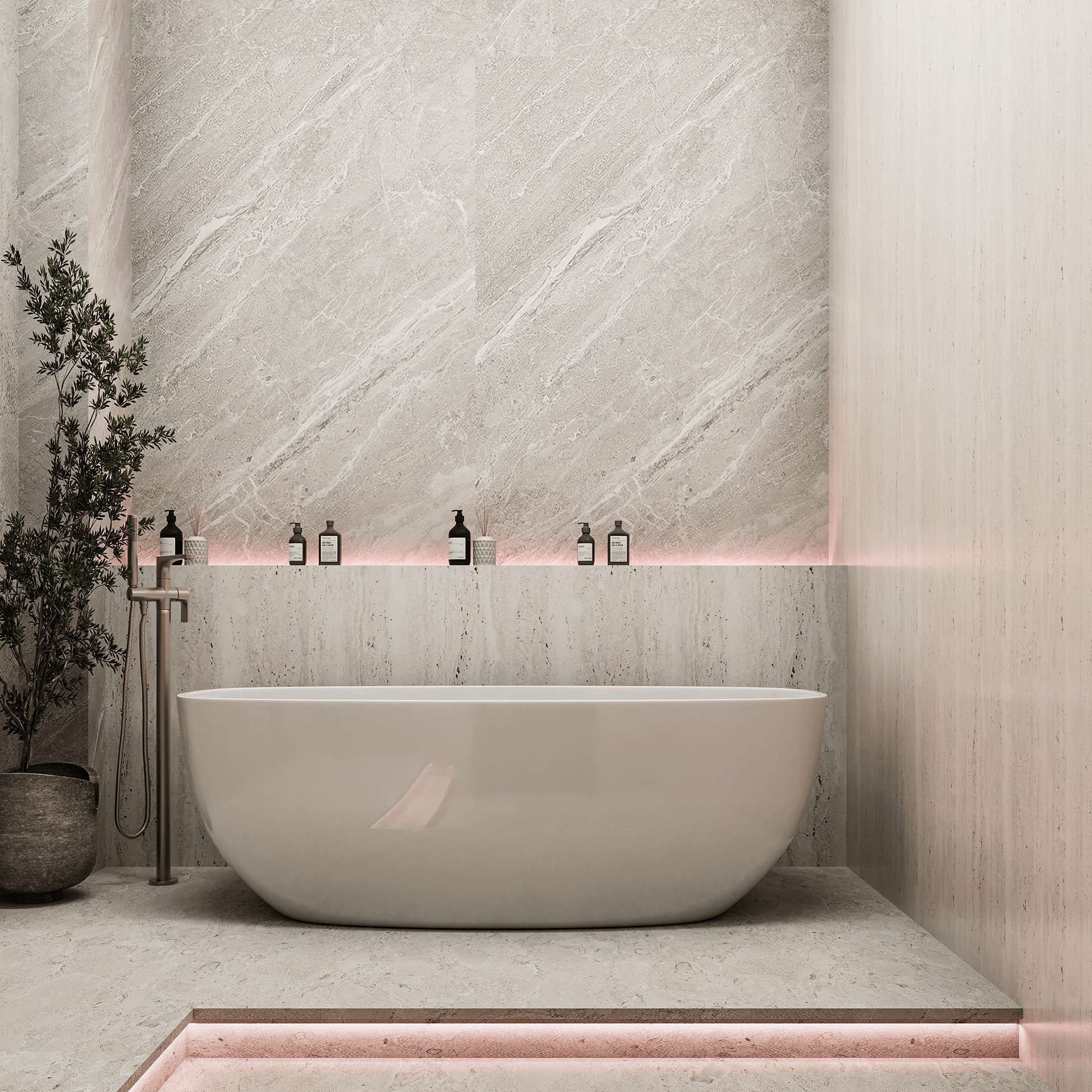 Master Bedroom 1 Bathroom | Villa Libya-10