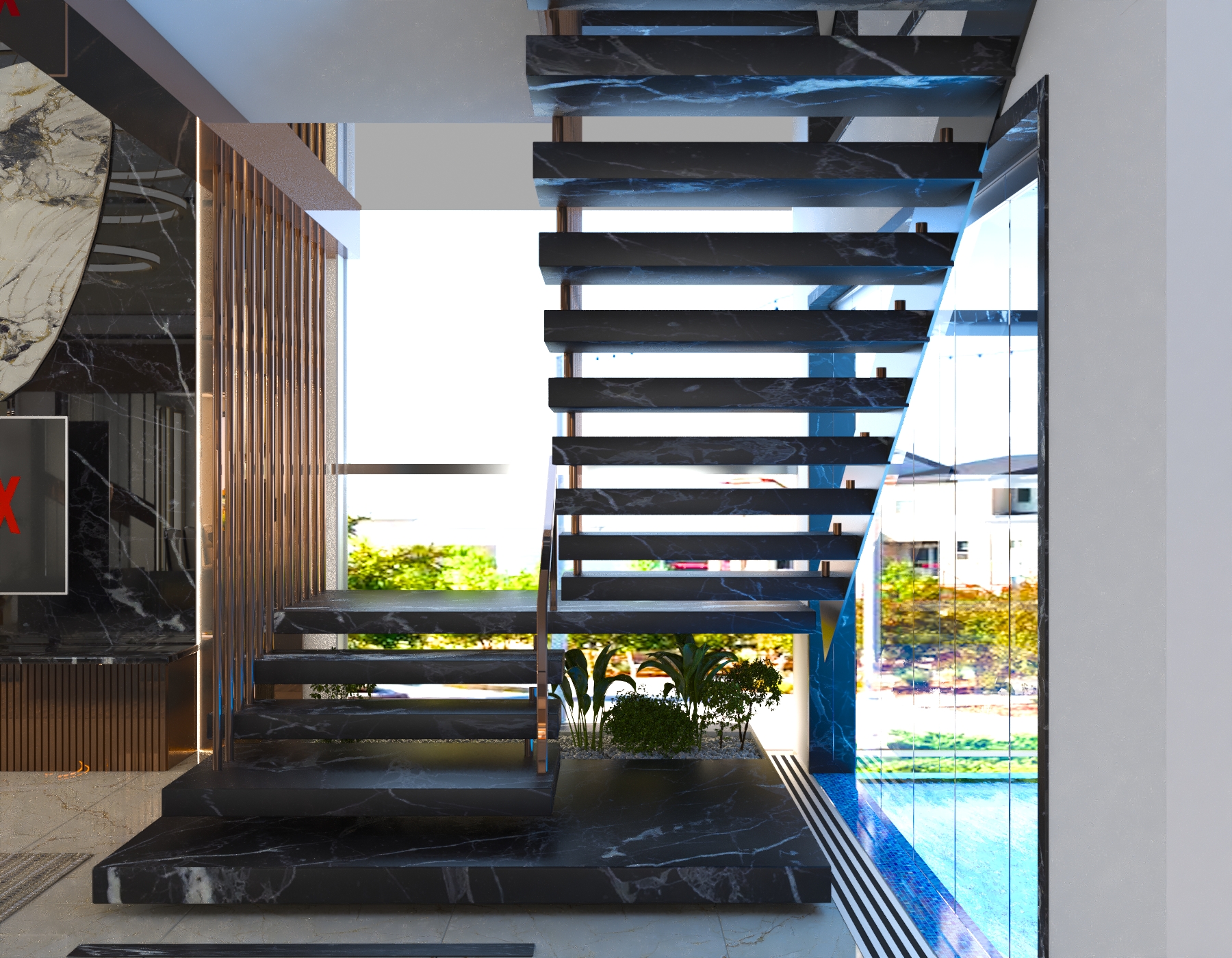 Living Dining & Drawing design Dubai-8