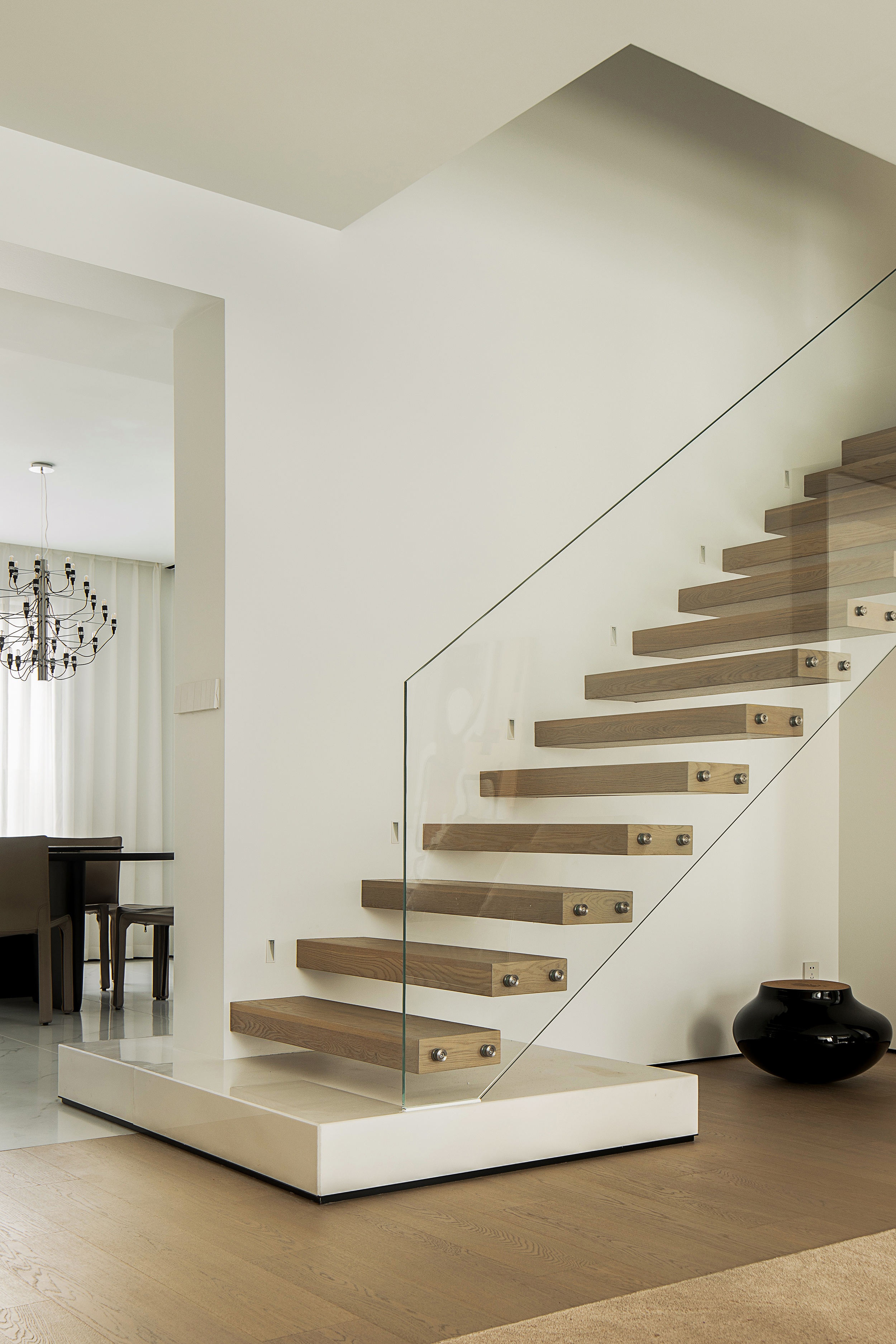 瑞安跃层现代简约婚房设计丨中国温州-14