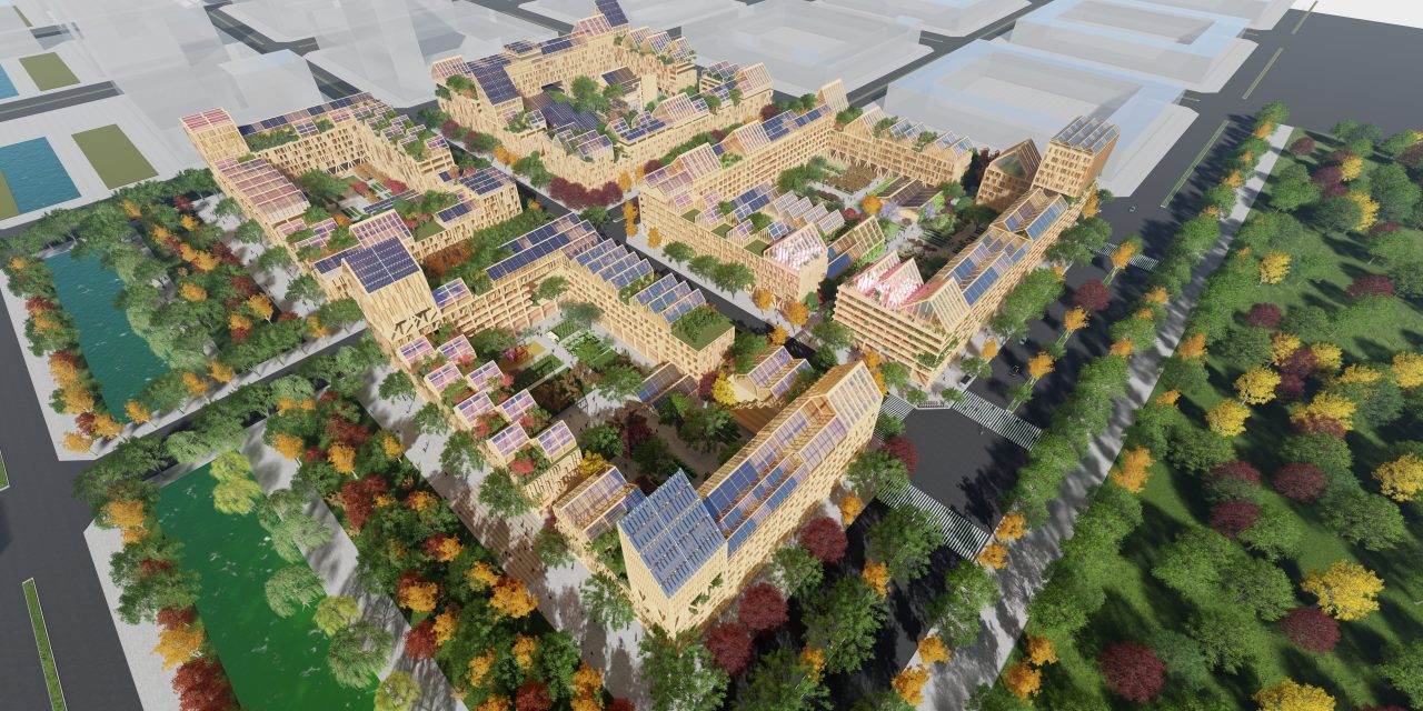 “城市自给自足”（雄安新区住宅项目）丨中国北京丨建筑师Vicente Guallart-1