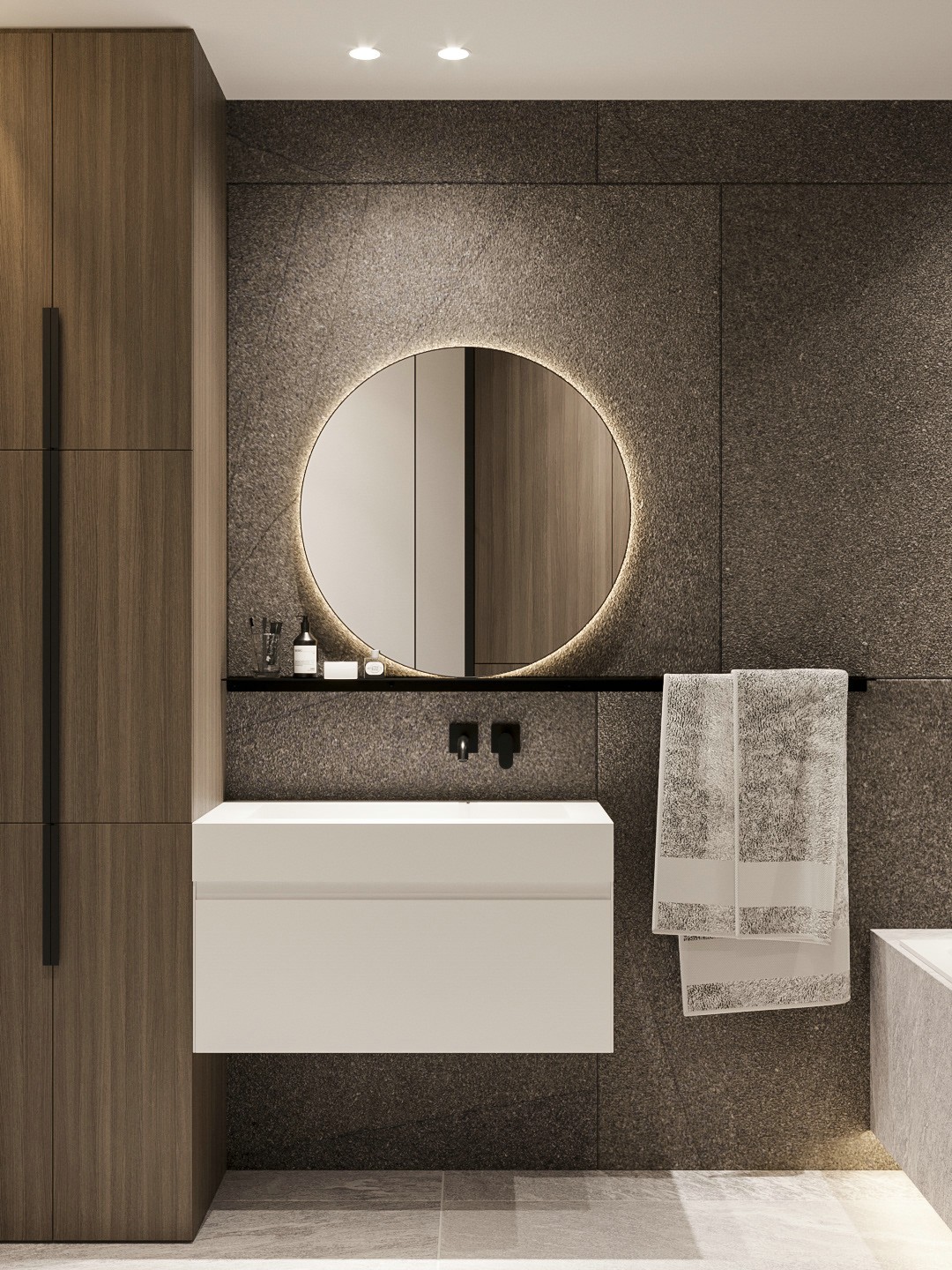 灰色系简约风公寓 既纯粹又有序的生活-19