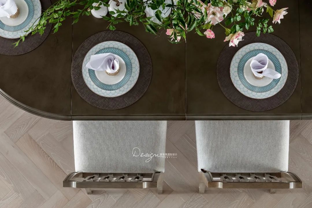 向阳苑 350㎡混搭美式风家居丨紫苹果装饰集团-46