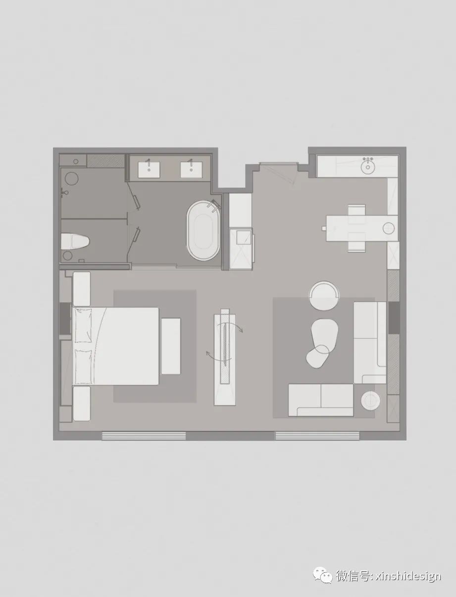 一个酒店丨中国三亚丨XIN辛视设计-89