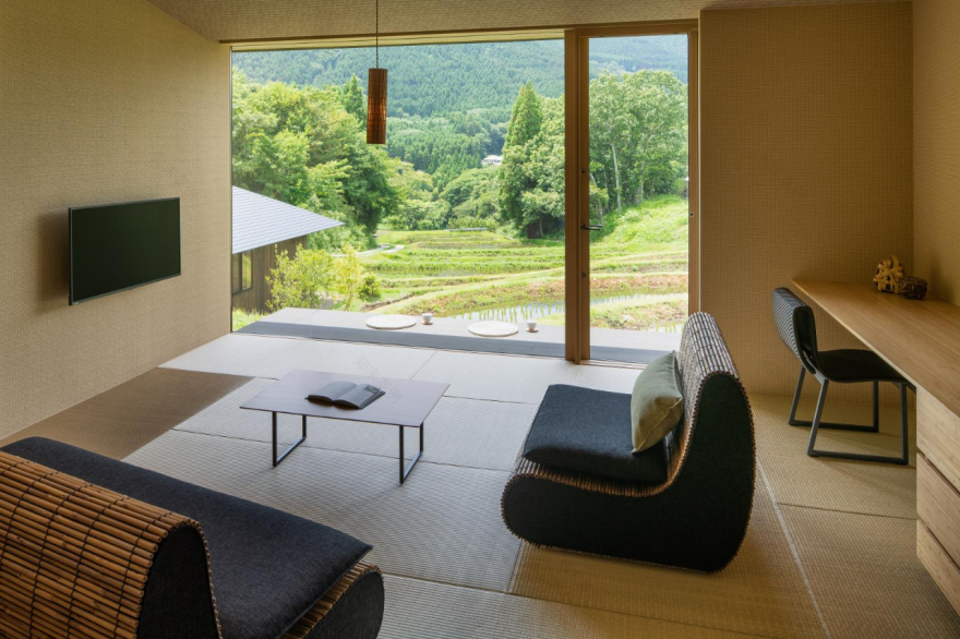 KAI Yufuin 温泉旅馆丨日本丨隈研吾-32