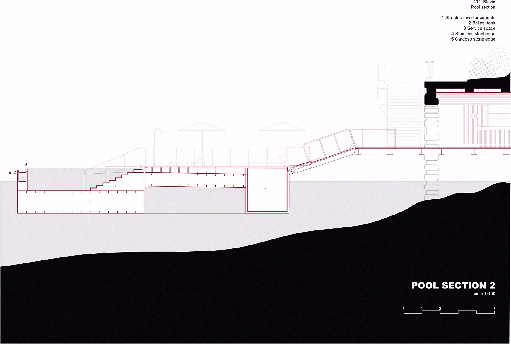 科莫湖文华东方酒店室外泳池和水疗中心丨意大利丨Herzog & de Meuron-41