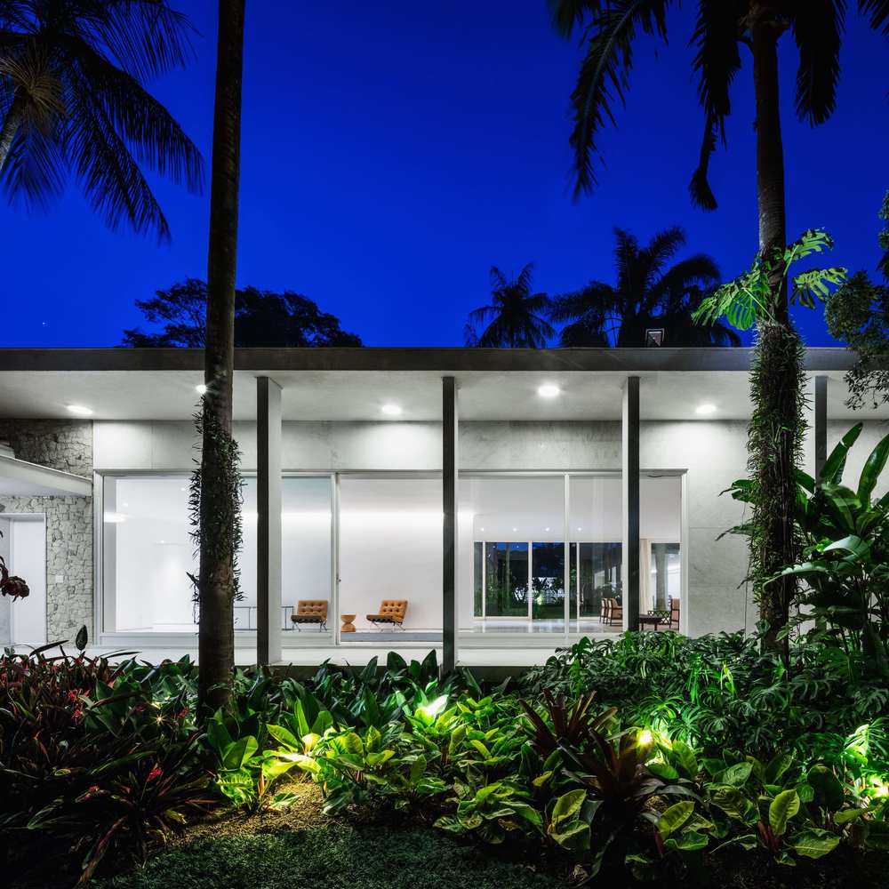 巴西 Campo Belo Residence 现代主义风格翻新-30