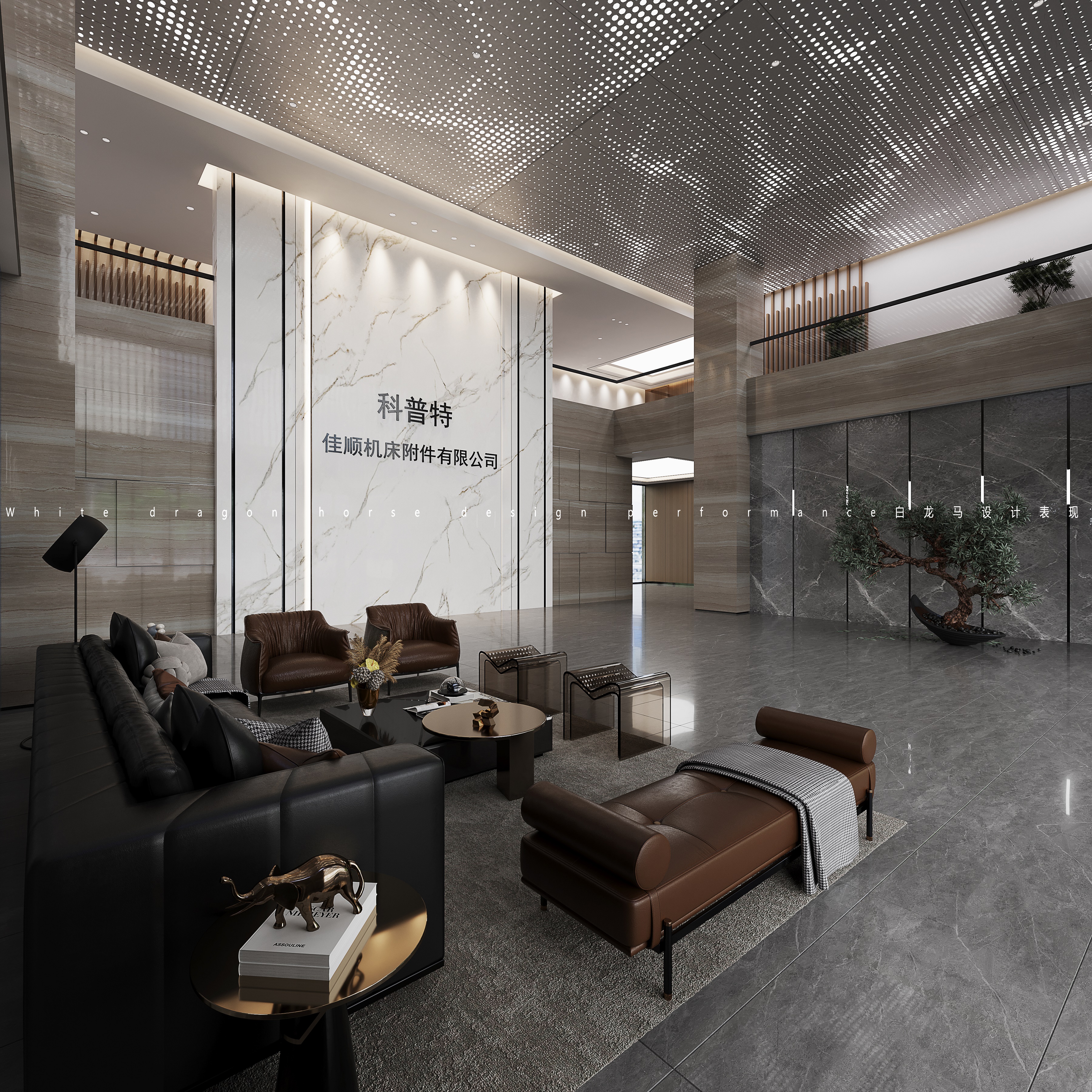 办公楼——白龙马效果图-8