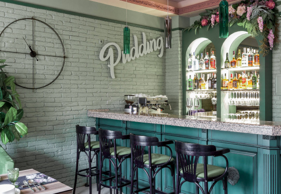 “Pudding”小酒馆室内设计丨Татьяна Литвинова,Анна Римша-49
