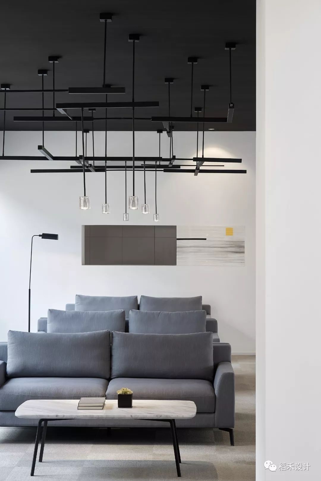 建业总部港售楼部 | 未来科技空间的艺术演绎-24