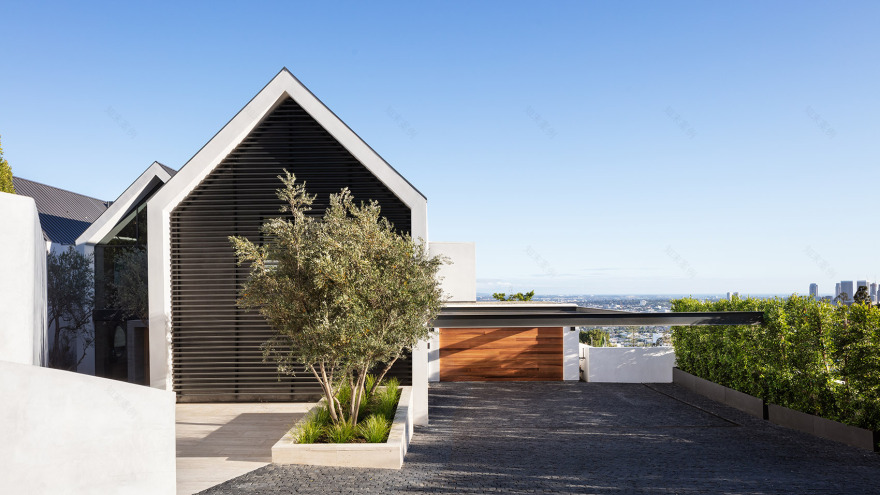 带有悬挑泳池的住宅,洛杉矶 / Standard Architecture-114