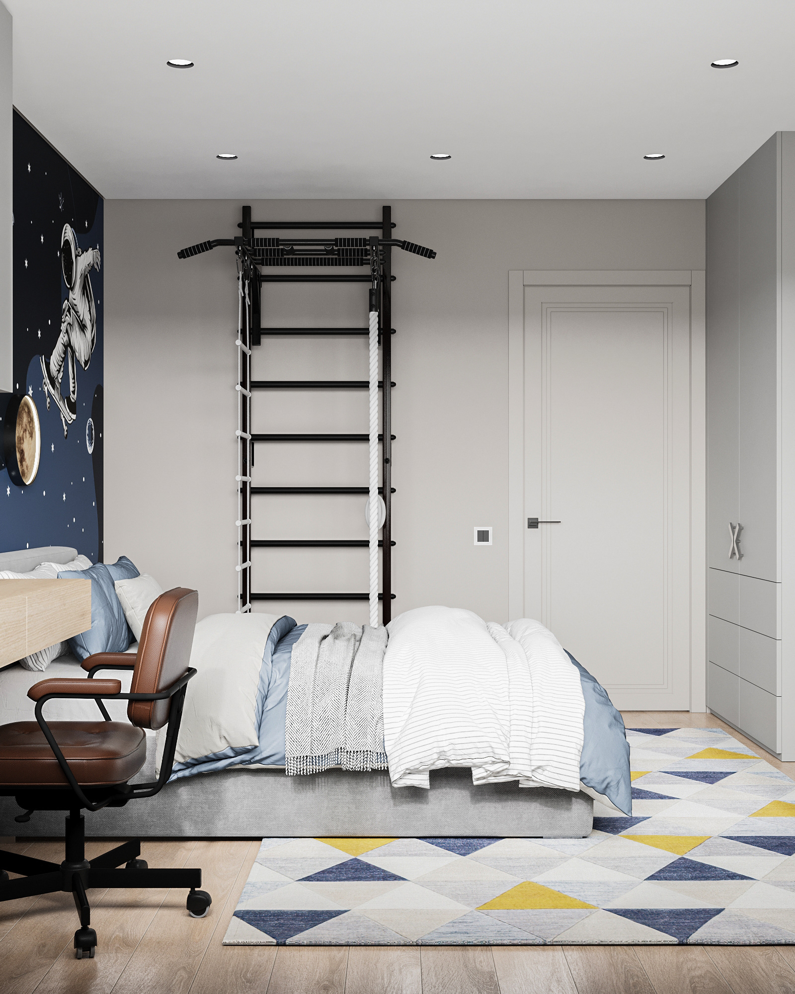 "Renovation"男孩儿童房设计-6