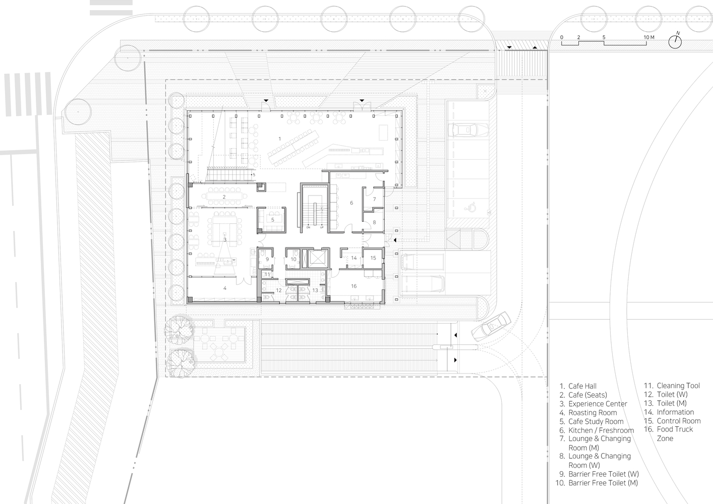 韩国安山咖啡文化中心丨韩国安山市丨TAAL Architects-21