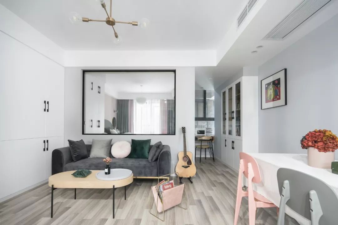 极简黑白灰,小户型 LOFT 变大 house-106