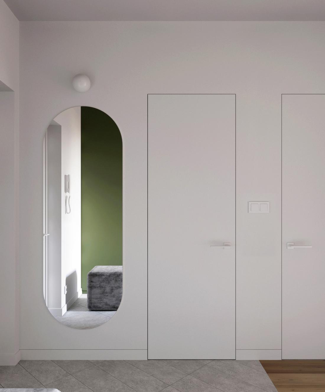 潮白河畔的幸福绿意居所室内设计-4