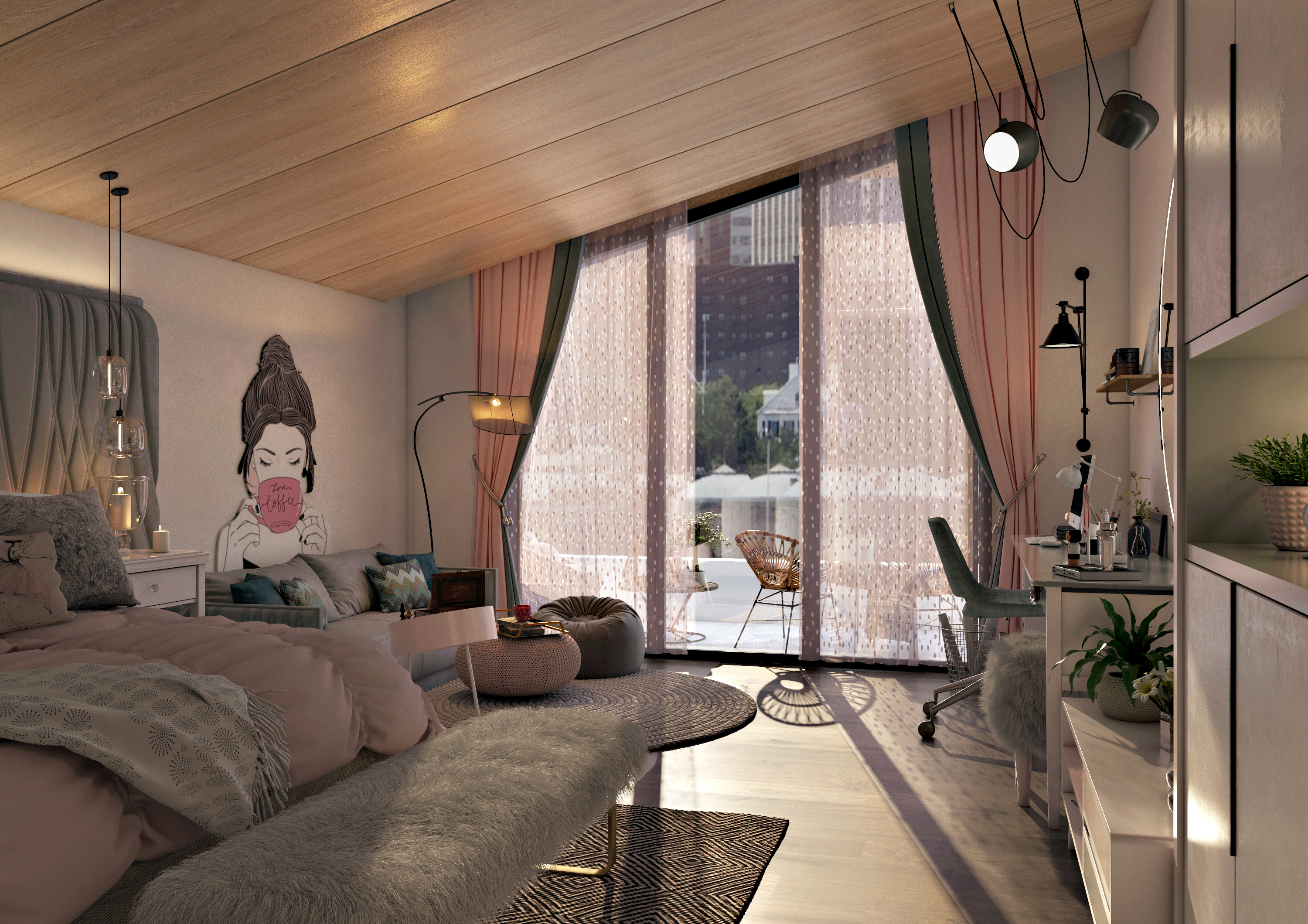 Bed Room design in Turkey - 01-13