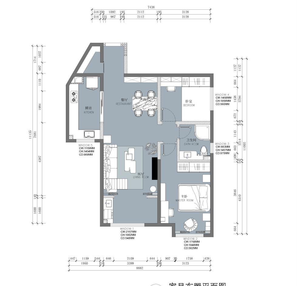 《国王镇》97 平米现代自然风家居,原木元素打造舒适空间-16