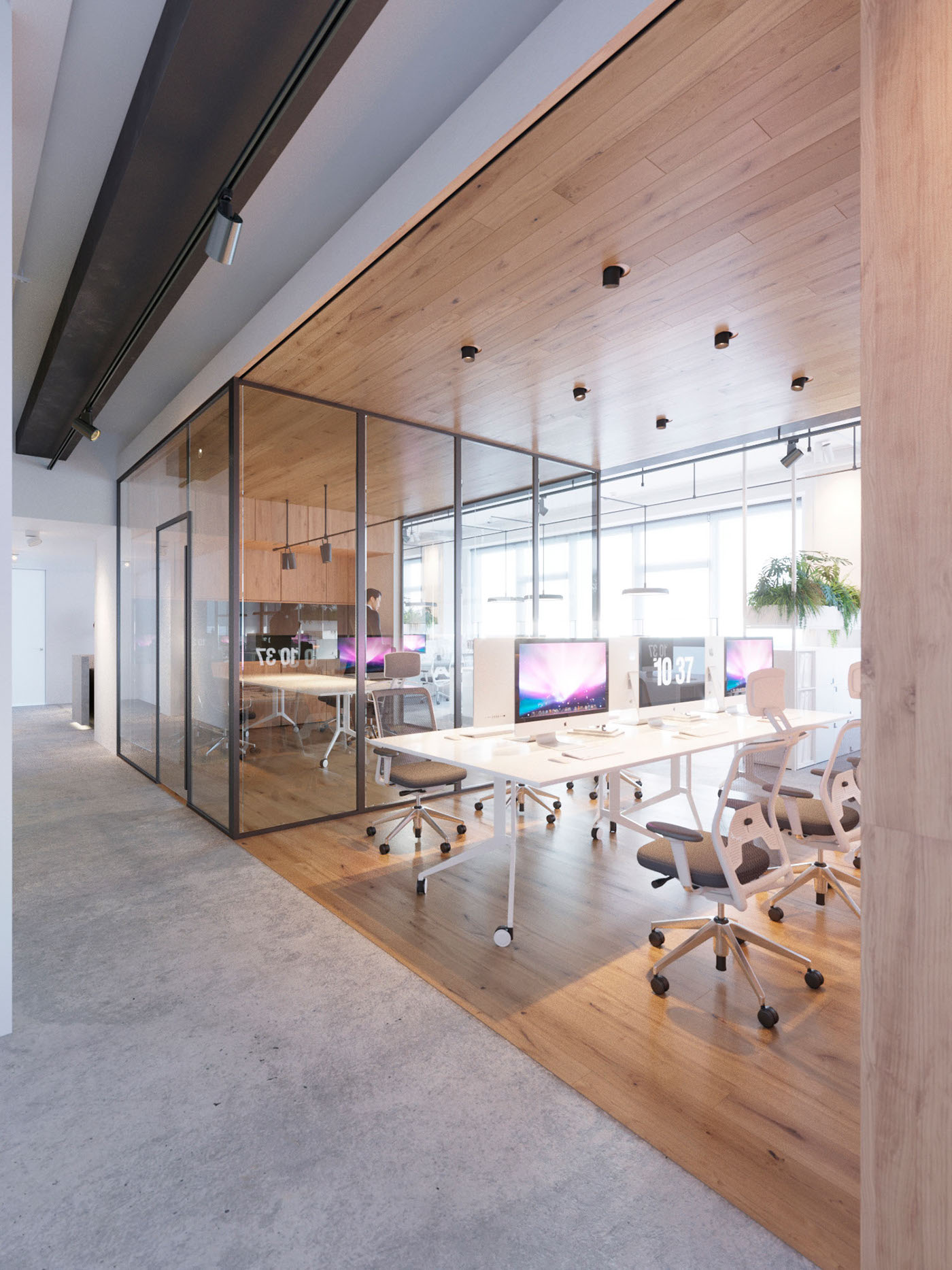 医疗公司办公室设计-5