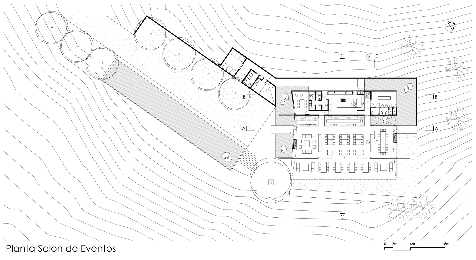 金士顿旅馆和葡萄园活动厅丨智利丨Juan Carlos Sabbagh Arquitectos-35