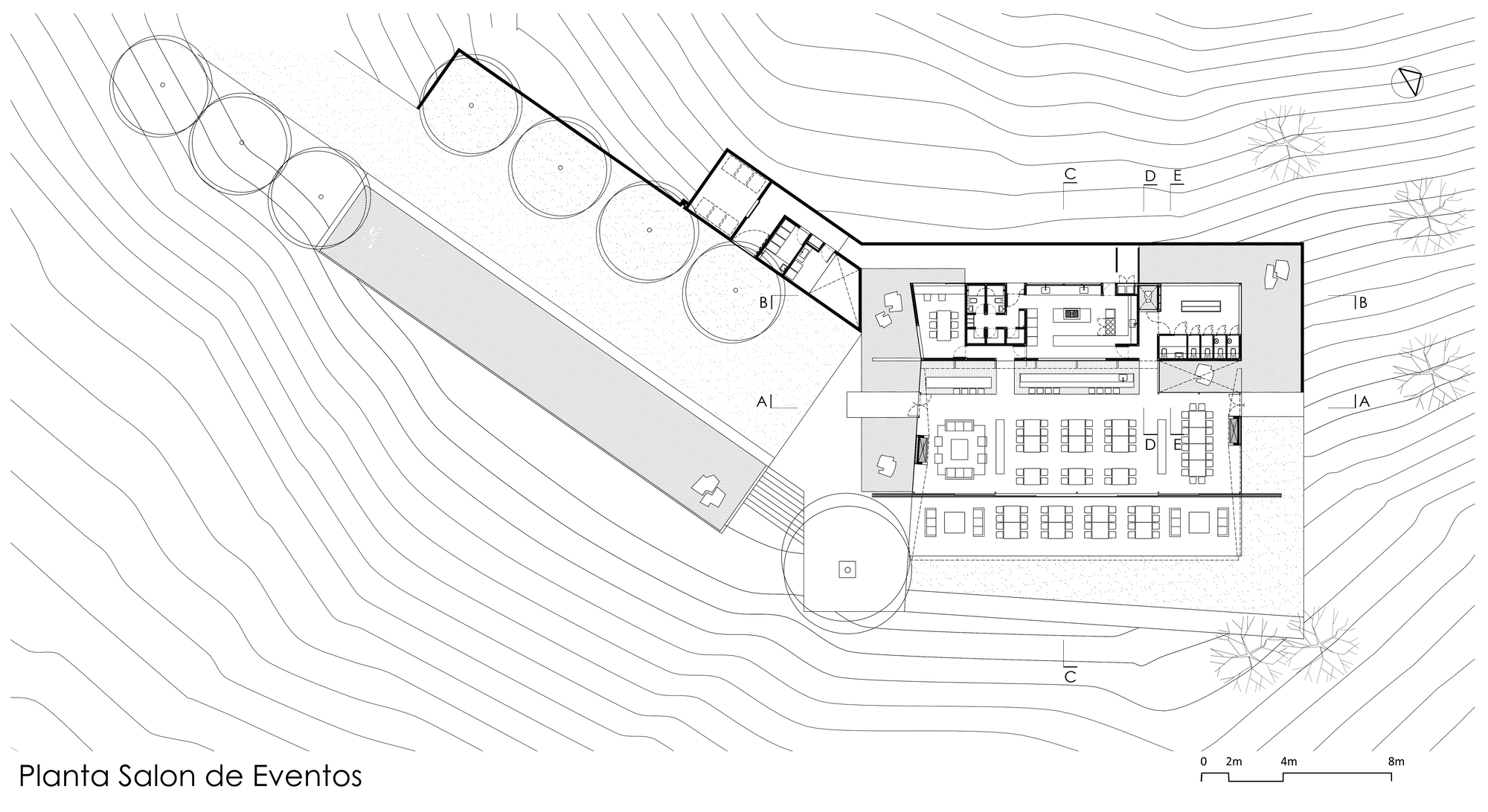金士顿旅馆和葡萄园活动厅丨智利丨Juan Carlos Sabbagh Arquitectos-35