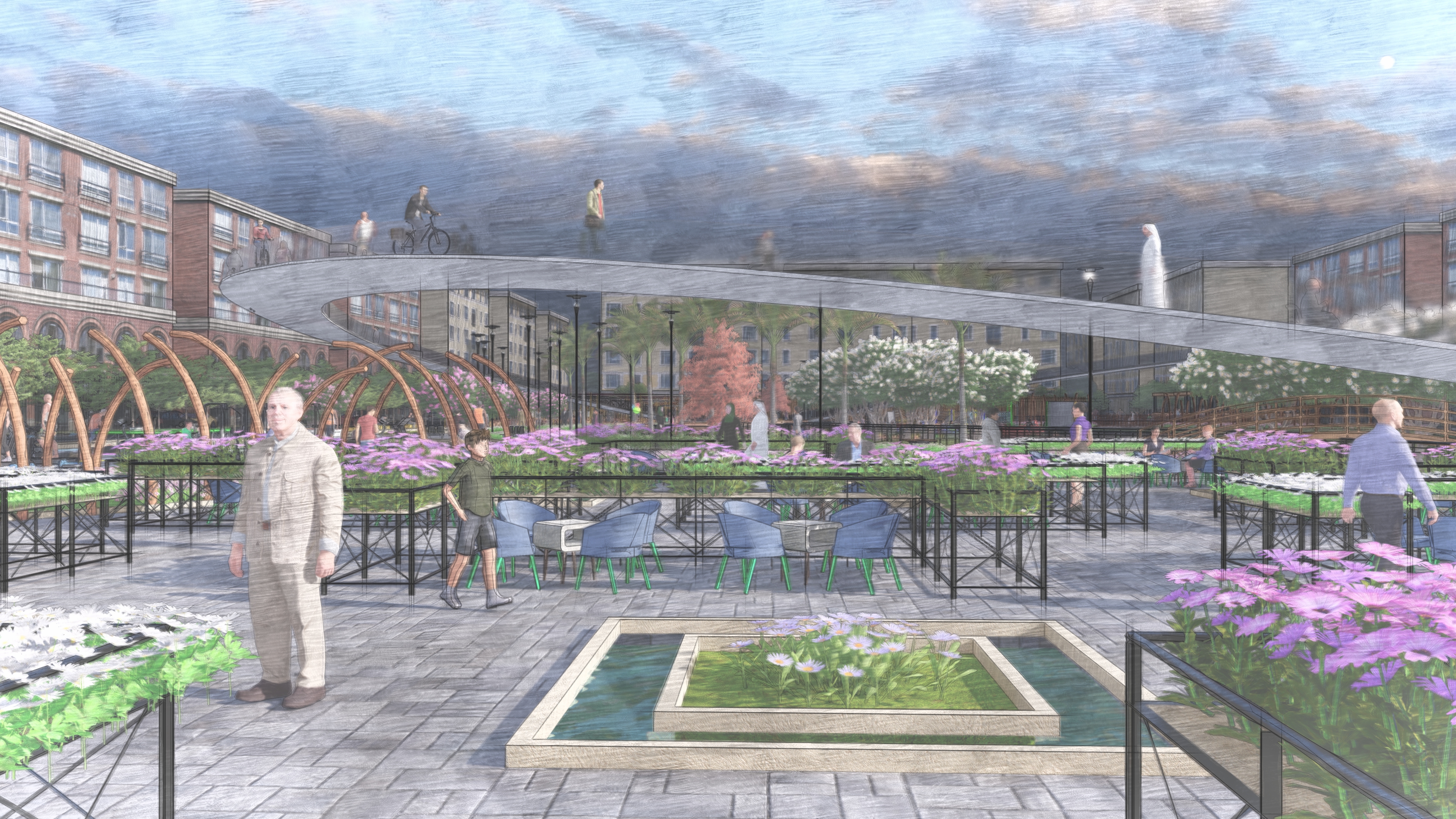 leqaa 广场，景观项目-32