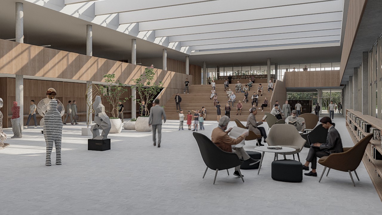 图书馆 Biblioteca Parque San Martin - Jury A3 2025-10