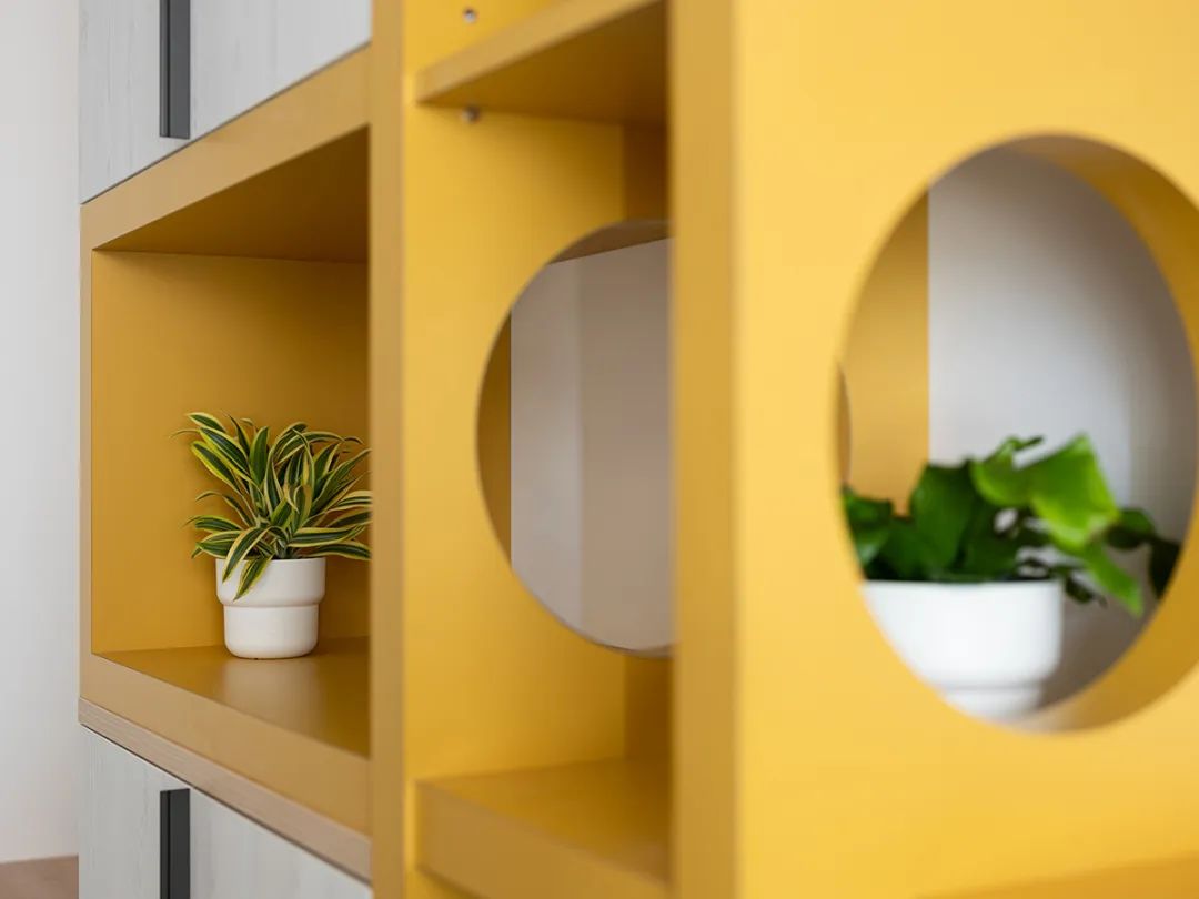 活力童趣的三口之家 · 色彩鲜明的 105㎡舒适住宅设计-18