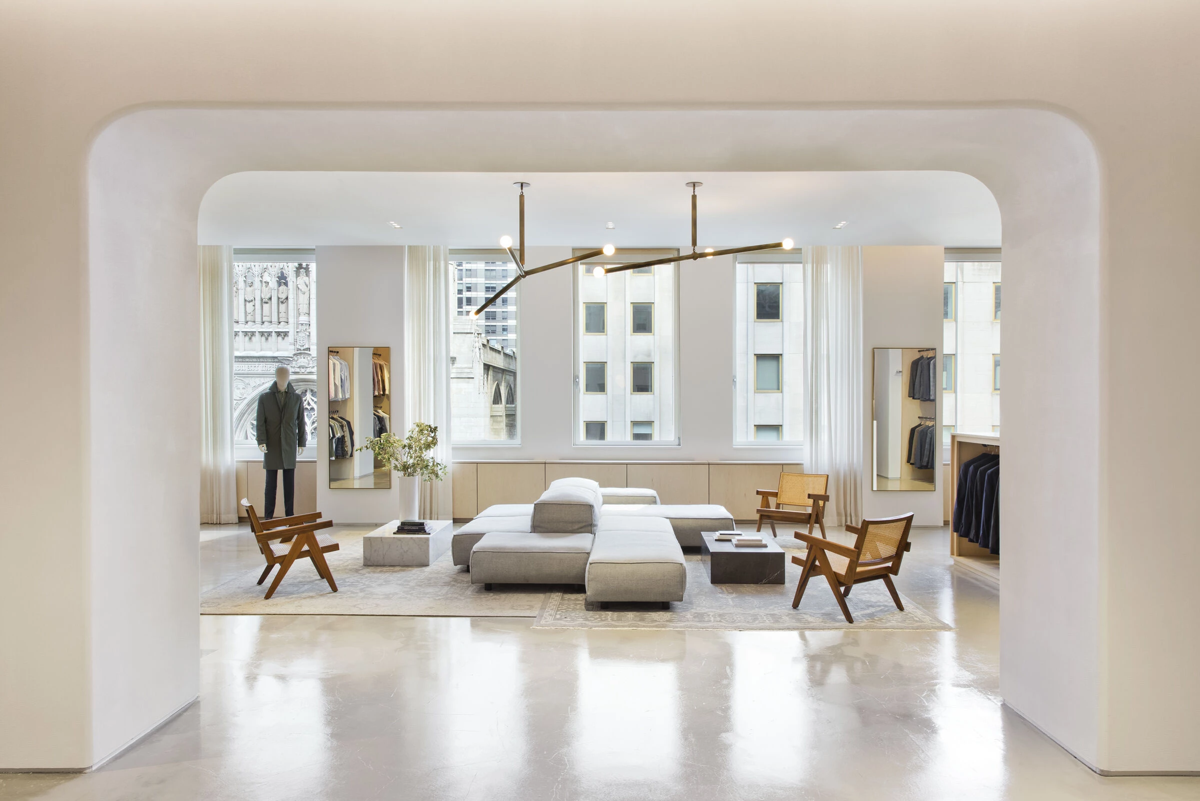 Proper Cloth 男装定制展厅设计丨美国纽约丨Fogarty Finger-15