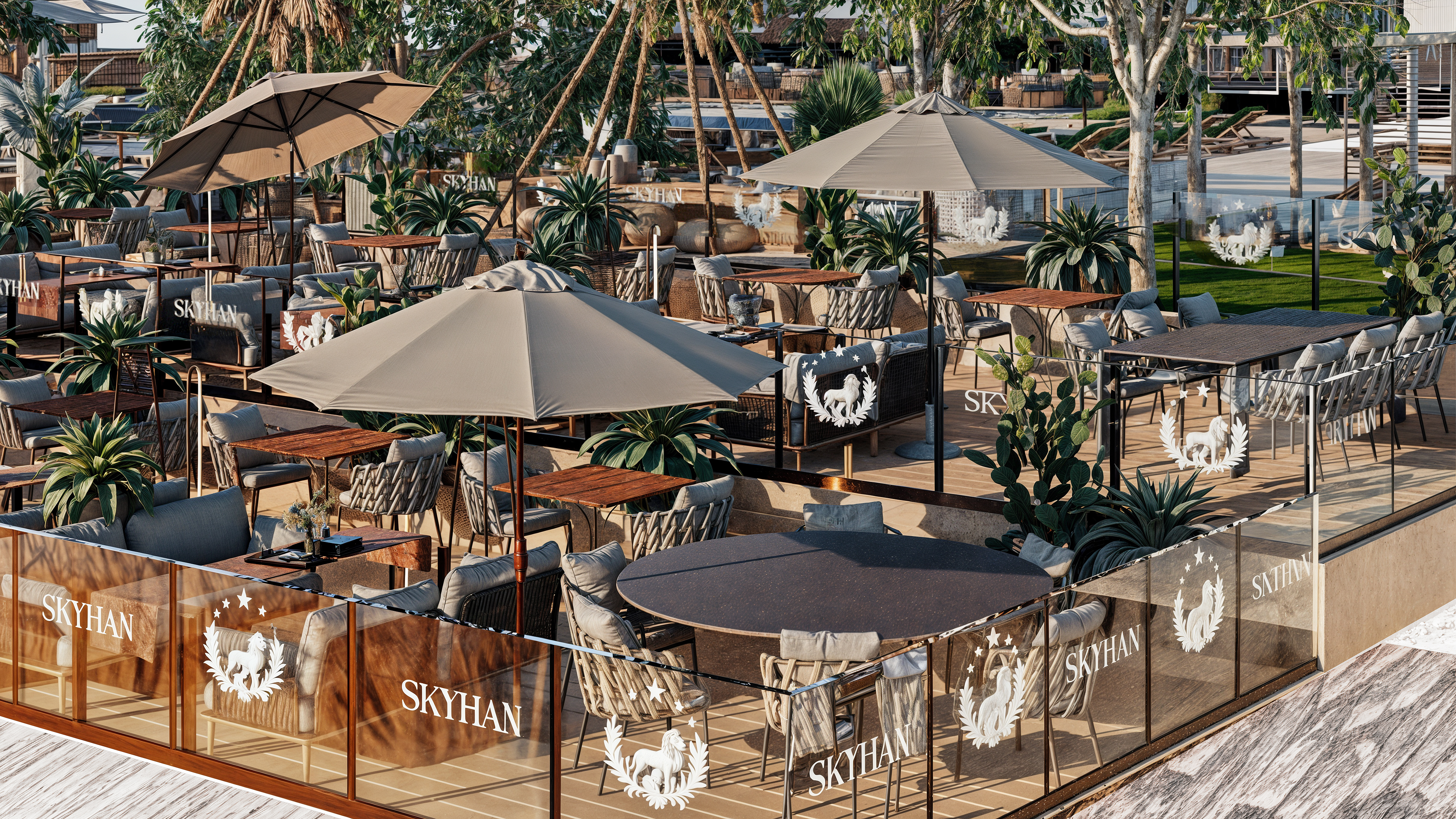 Skyhan Hotel 酒店外摆-5