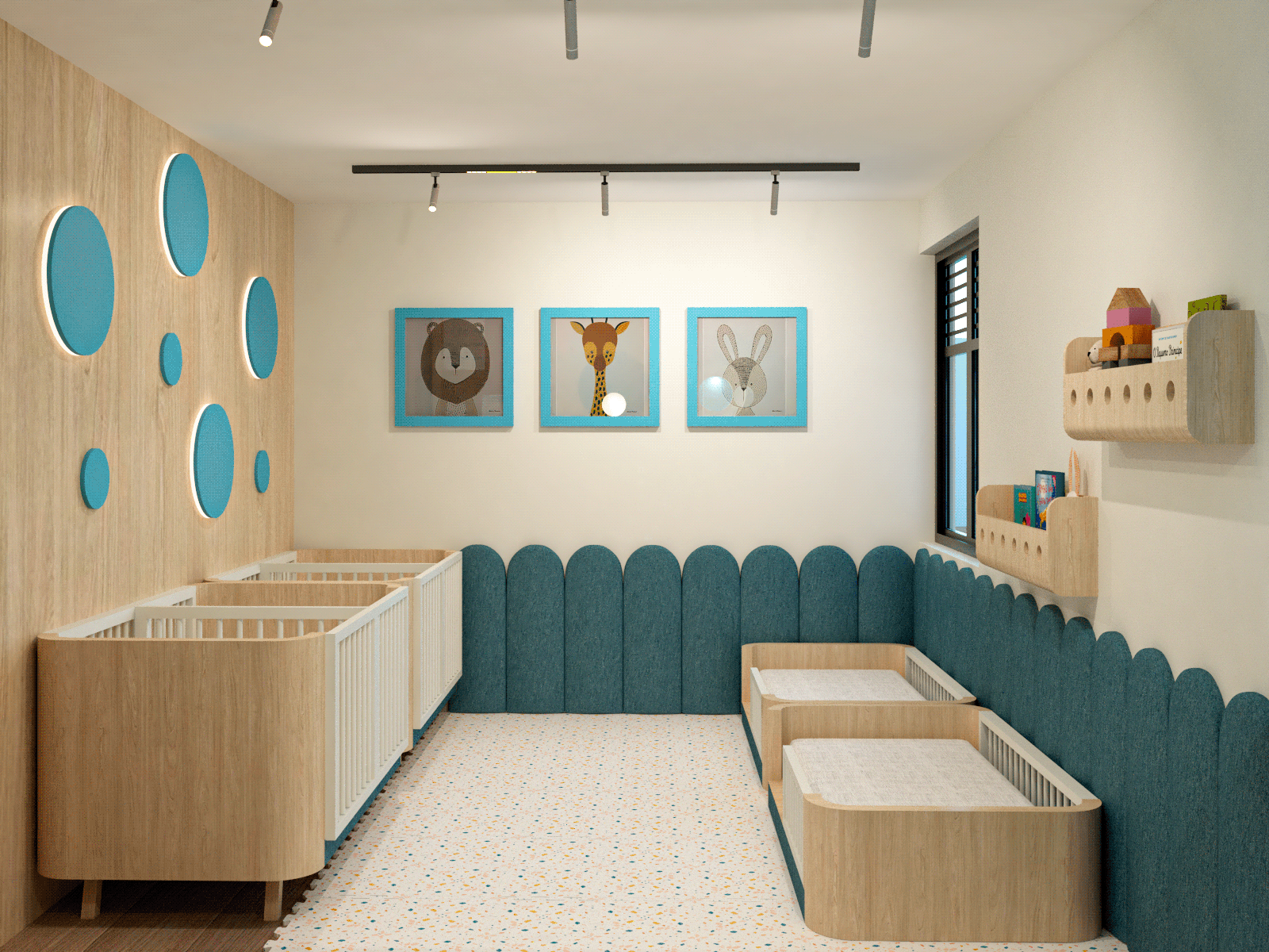 SUPER BABIES GYM室内设计项目-14