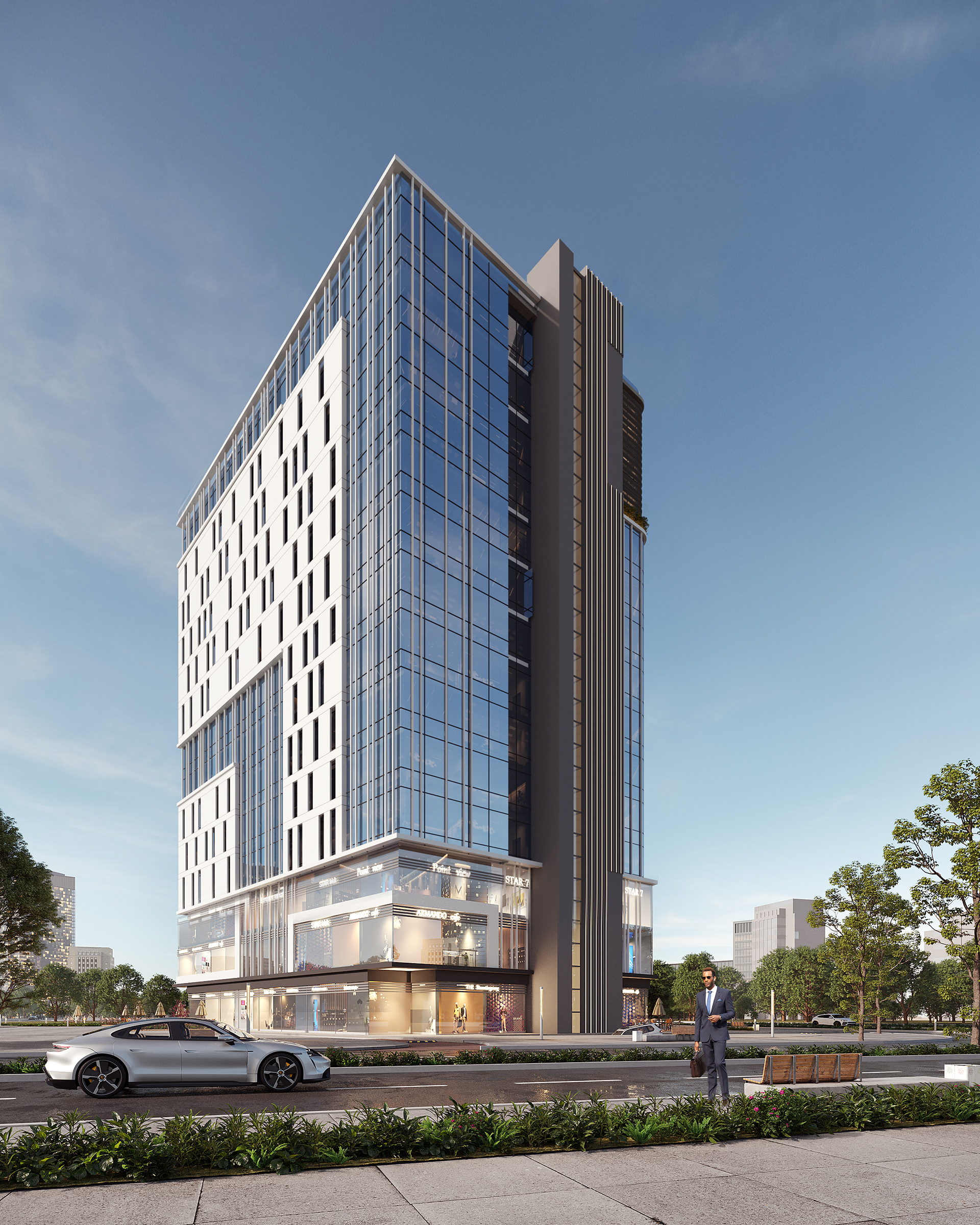 Ryan Tower 项目丨Hafez consultants-14