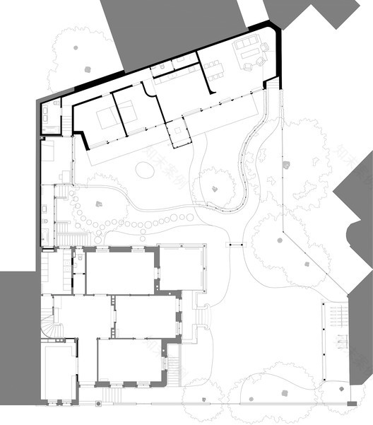 瑞士百年别墅蜕变,数字化技术助力现代保育中心-17