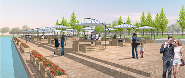 江苏省南通市经济技术开发区通启运河景观改造项目丨中国南通丨奥雅（L&A Design）-9