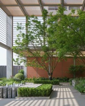 上海金地·虹桥峯汇丨中国上海丨景观设计为上海朗道景观规划设计有限公司等