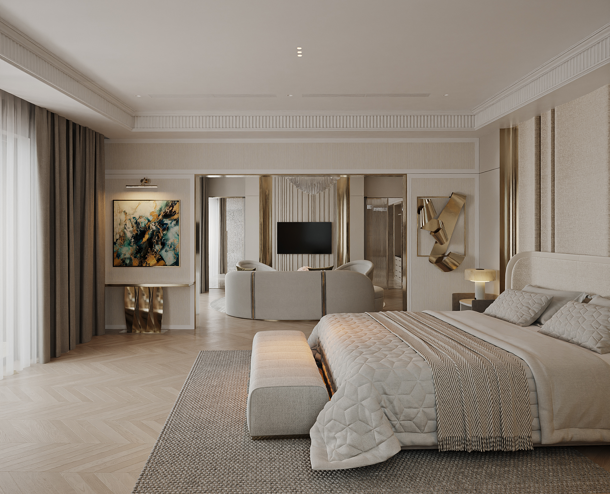 MASTER BEDROOM -VILLA TUẦN CHÂU-0