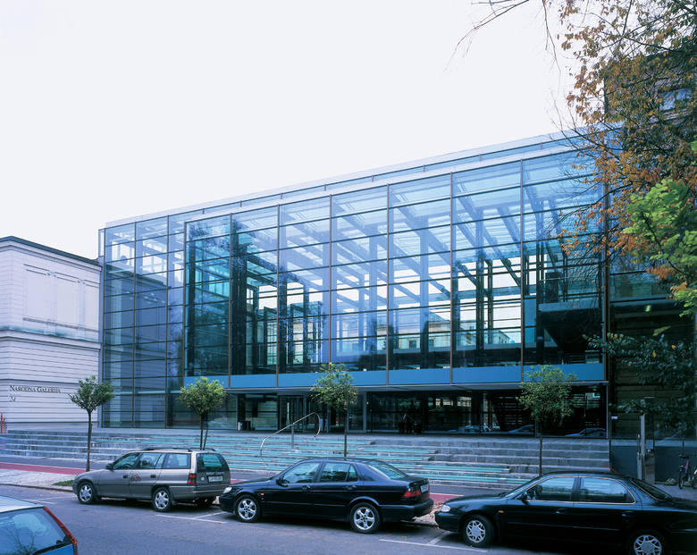 卢布尔雅那国家美术馆中央部分丨斯洛文尼亚丨Sadar+Vuga-2