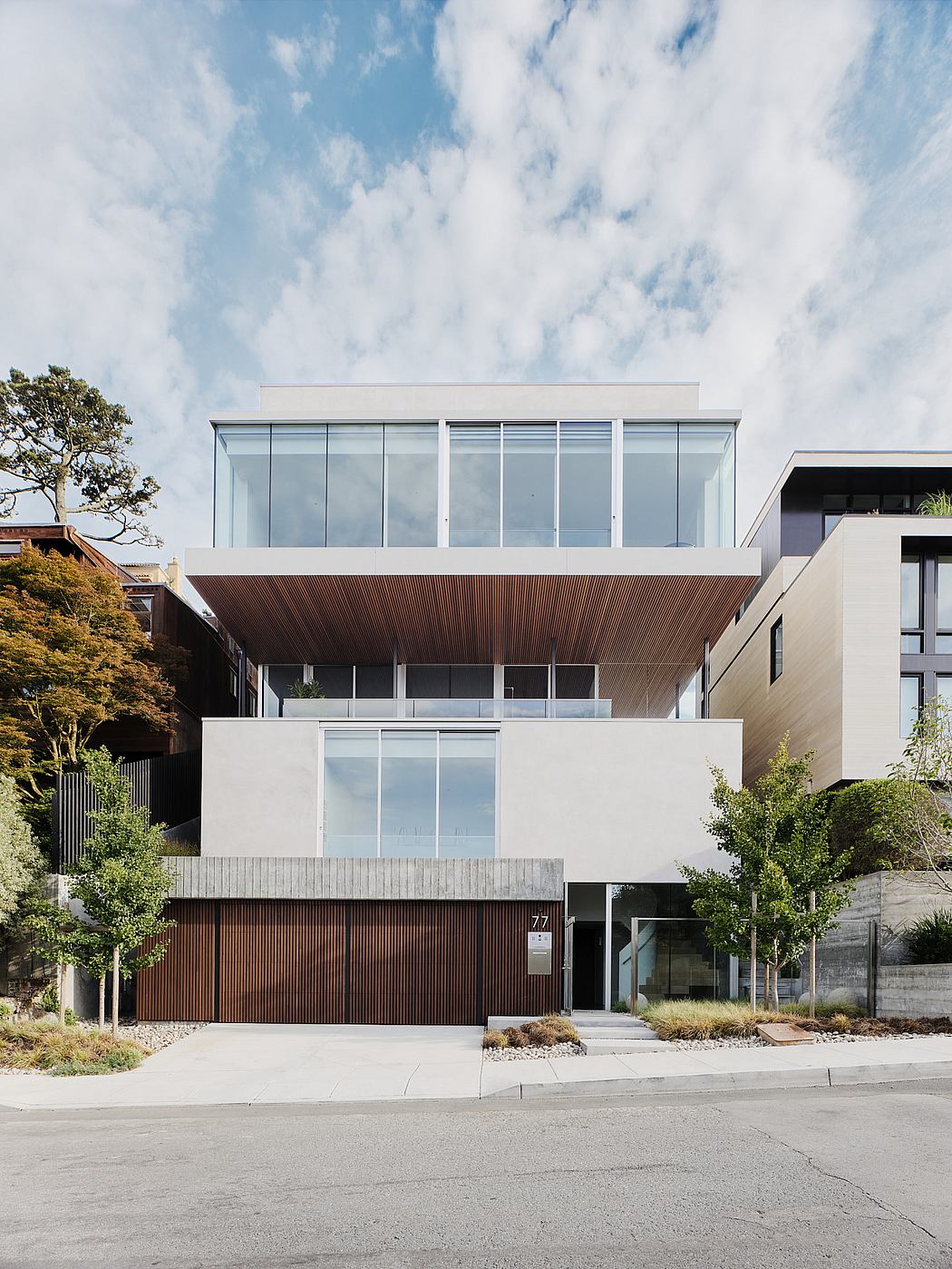 旧金山 Cole Valley Residence丨美国丨Jensen Architects-1