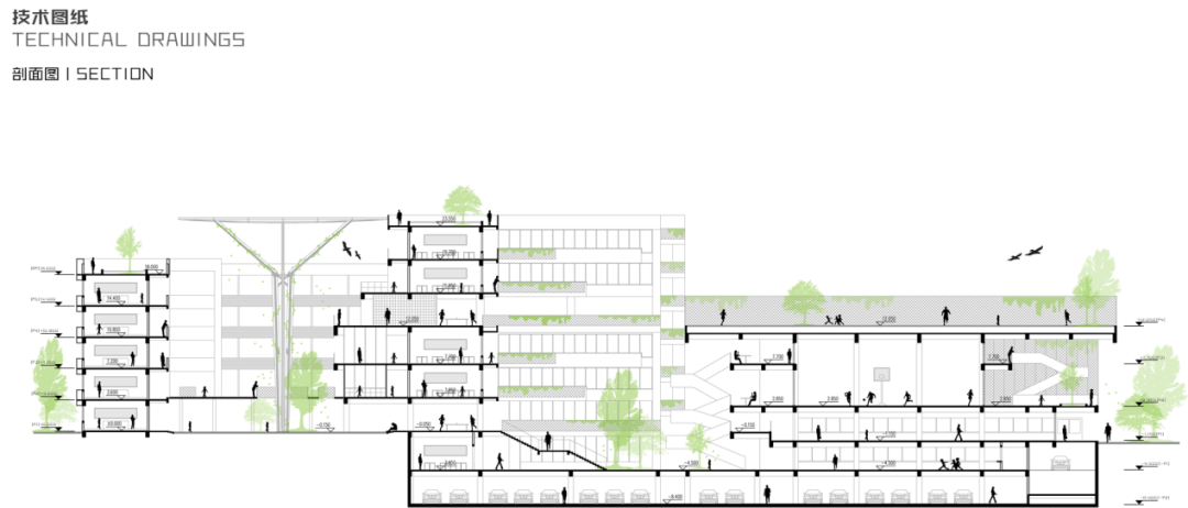 吉华街道怡翠实验学校改扩建工程丨中国深圳丨中国建筑西南设计研究院有限公司-65