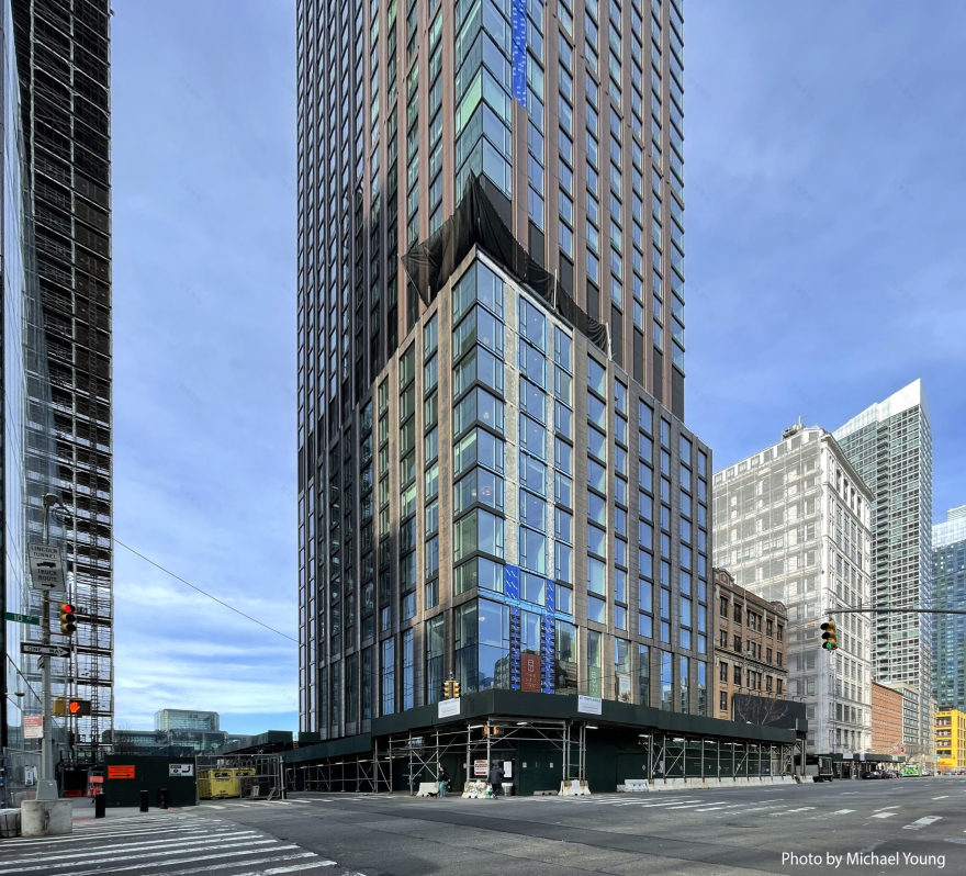 The Set Wraps Up Construction at 451 Tenth Avenue in Hudson Yards, Manhattan - New York YIMBY-1