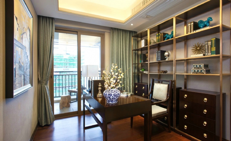 百搭园软装设计  汕头龙光御海阳光15#A1户型-7