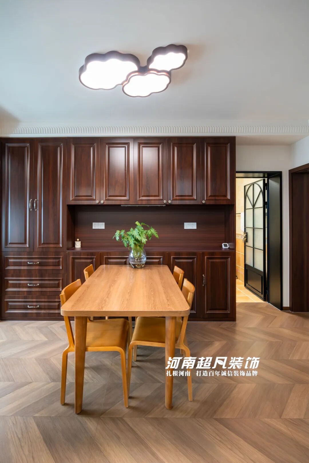 完工首发丨管城区金城街30号院，123㎡老房翻新，美式复古设计，优雅低调绽放-118