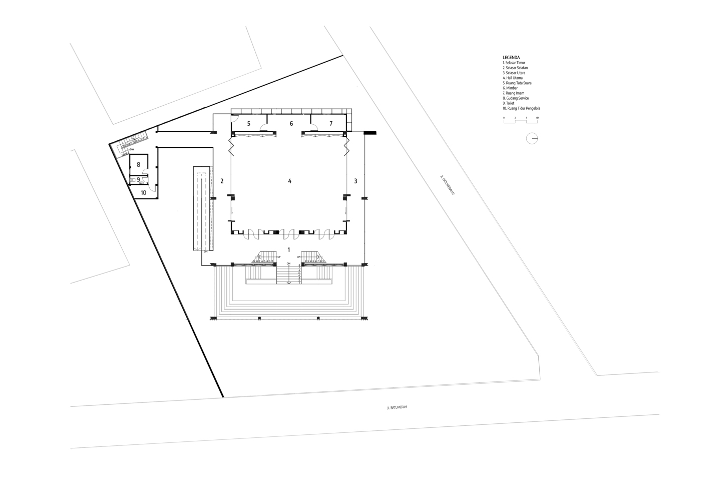 Jami AlHurriyah 清真寺丨印度尼西亚雅加达丨Ago Architects-45