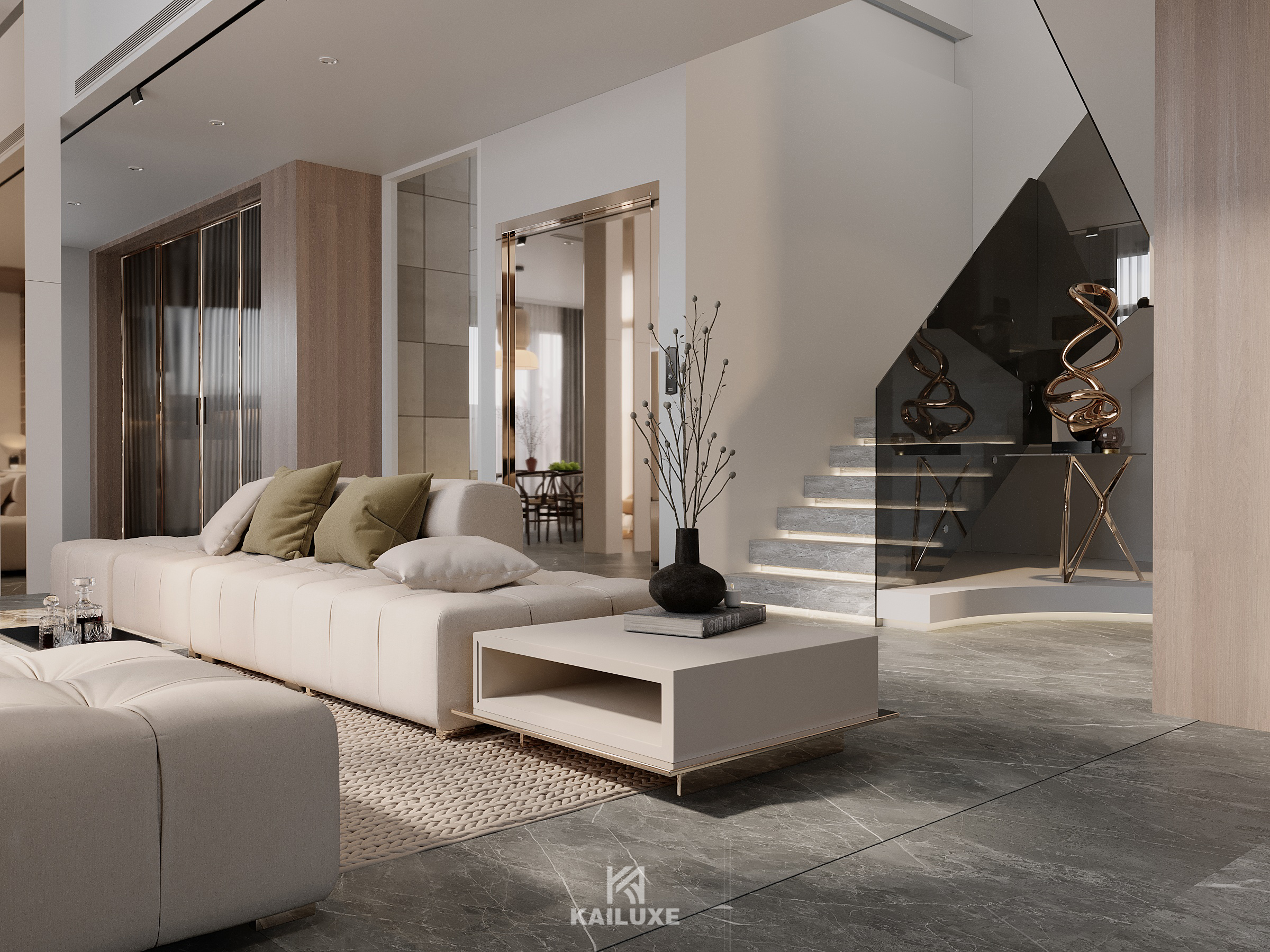 MsHA VILLA 室内豪华设计丨泰国清迈丨Kailuxe Architects-10