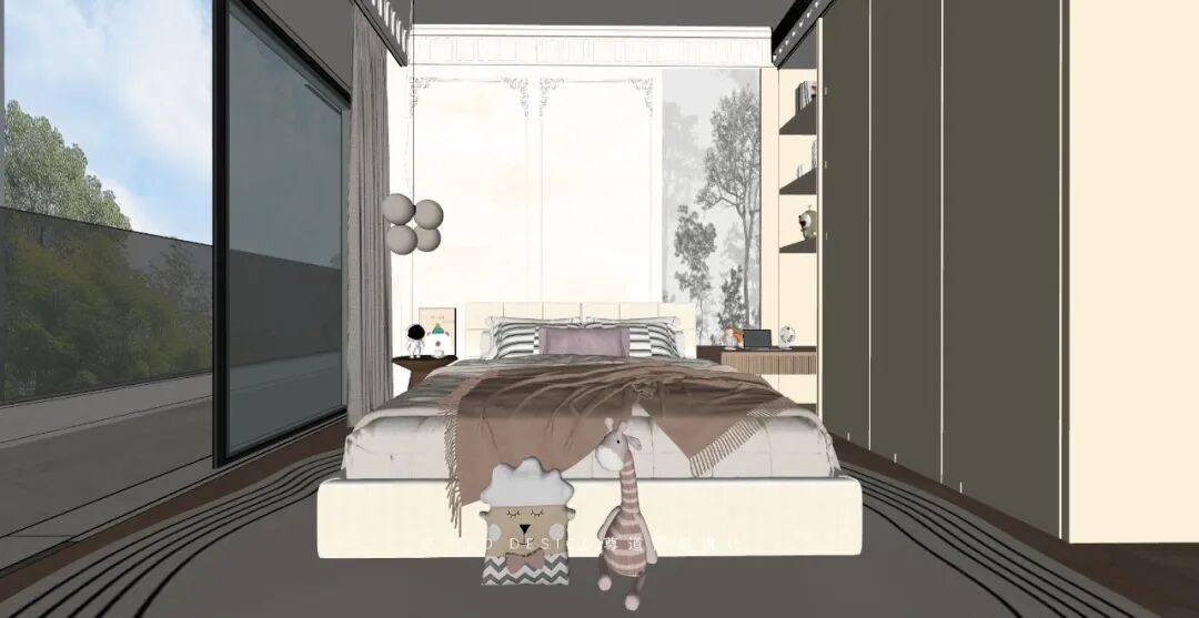 尊道新作|合肥『丽丰璞羽山』500㎡自然主义别墅，让家如有机生命般生长。-264